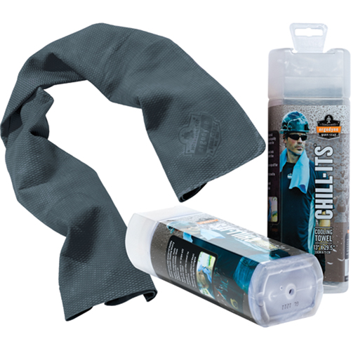 Chill-Its&reg; 6602 Cooling Towels, Grey Distribution Industrielle GC
