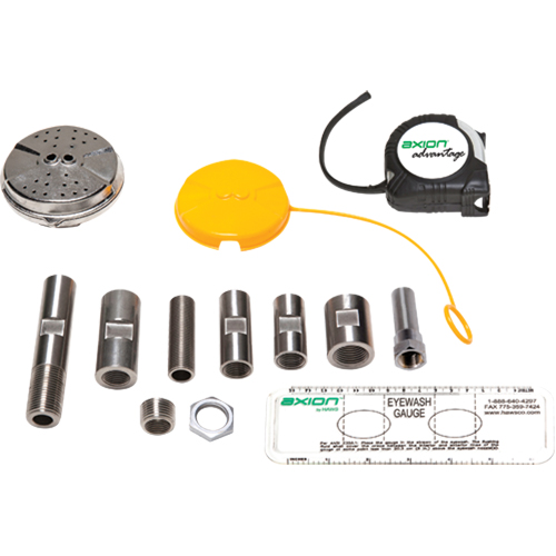 Trousse de mise &agrave; niveau pour douche oculaire/faciale Axion Advantage avec t&ecirc;te de douche oculaire/faciale en acier inoxydable Distribution Industrielle GC