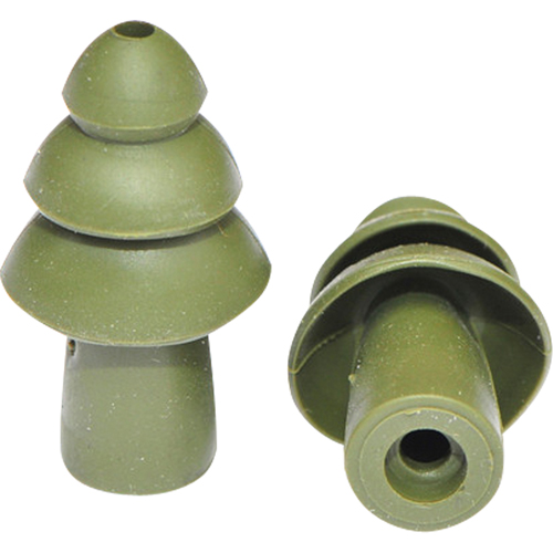 BattlePlugs&reg; Earplugs Replacement Tip, Uncorded, Bulk - Polybag, 24 dB NRR, Medium Distribution Industrielle GC