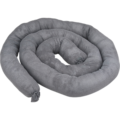 Remblais tubulaire absorbant, Universel, Absorption 65 gal., 3" la x 8' lo, Pqt de 20 Distribution Industrielle GC