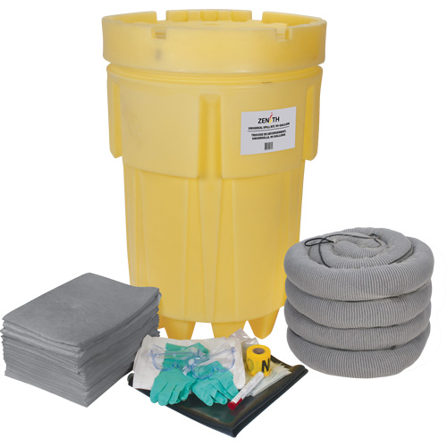 Spill Kit, Universal, Overpack/Salvage Drum, 95 US gal. Absorbancy Distribution Industrielle GC
