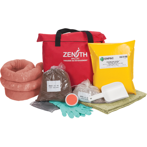 Western Canada Spill Kit, Hazmat, Bag, 17 US gal. Absorbancy Distribution Industrielle GC