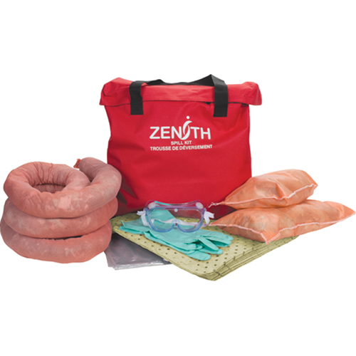 Trousse de lutte contre les d&eacute;versements pour camion, Mati&egrave;res dangereuses, Sac, Absorbance de 10 gal. US Distribution Industrielle GC
