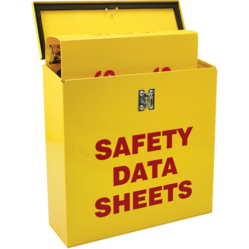 Safety Documents Job-Site Box, English, Binders Included Distribution Industrielle GC
