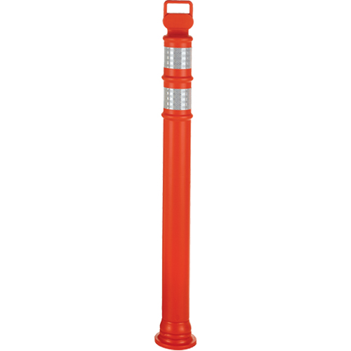 Poteaux d&eacute;lin&eacute;ateurs Ez-Grab, 42" h, Orange Distribution Industrielle GC