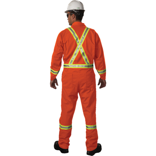 Combinaison non doubl&eacute;e Westex UltraSoft, Grand, Orange Distribution Industrielle GC