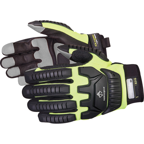 Clutch Gear&reg; Impact-Resistant Mechanic's Gloves, PVC Palm, Size Small Distribution Industrielle GC