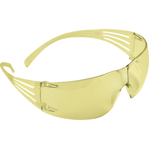 Lunettes de s&eacute;curit&eacute; SecureFit s&eacute;rie 200, Lentille Ambr&eacute;e, Antibu&eacute;e, ANSI Z87+/R&eacute;pond ou surpasse la norme CSA Z94.3 Distribution Industrielle GC
