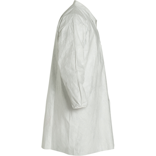 Sarrau de laboratoire, Tyvek 400, Blanc, Moyen Distribution Industrielle GC