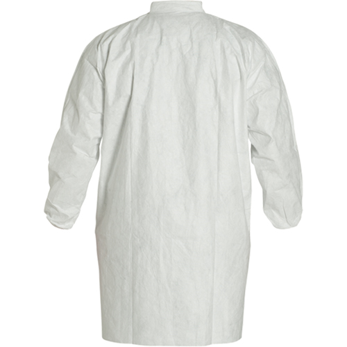 Sarrau de laboratoire, Tyvek 400, Blanc, Moyen Distribution Industrielle GC