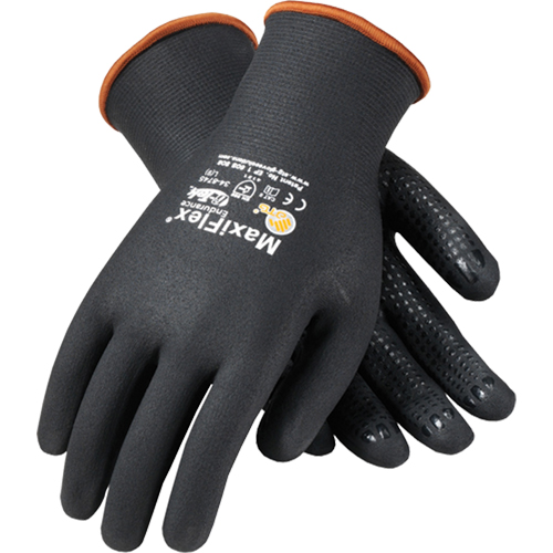 Gants ATG MaxiFlex Endurance 34-8745, 7/Petit, R&ecirc;vetement Mousse de nitrile, Calibre 15, Enveloppe en Nylon Distribution Industrielle GC