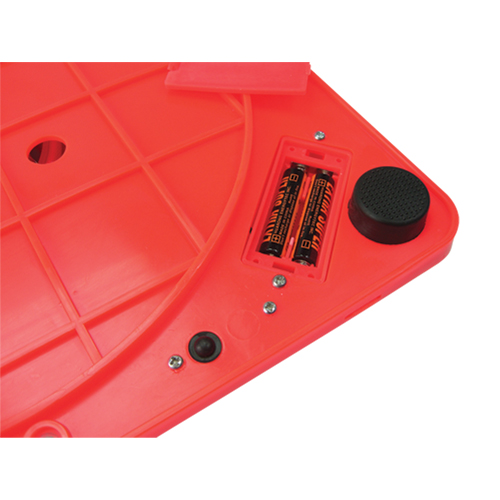 C&ocirc;ne repliable illumin&eacute;, 28" h, Orange Distribution Industrielle GC