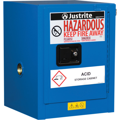Sure-Grip&reg; Ex Hazardous Material Countertop Safety Cabinets, 4 gal., 17" x 22" x 17" Distribution Industrielle GC