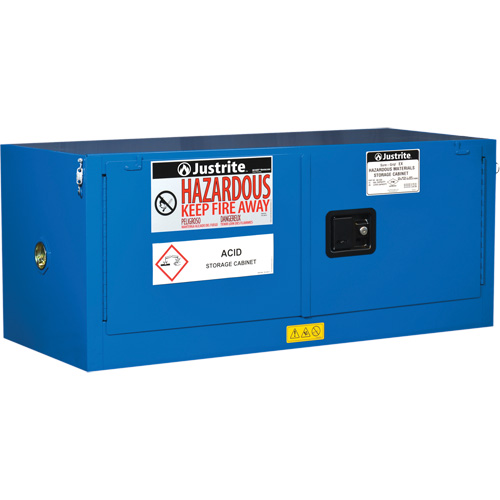 Armoires empilable pour rangement de mati&egrave;res dangereuses Sure-Grip Ex, 12 gal., 43" x 18" x 18" Distribution Industrielle GC