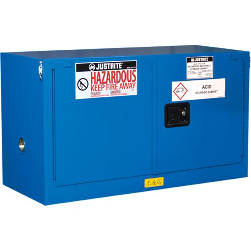 Armoires empilable pour rangement de mati&egrave;res dangereuses Sure-Grip Ex, 17 gal., 43" x 24" x 18" Distribution Industrielle GC