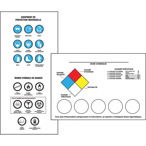 Right-To-Know Labeling Kits Distribution Industrielle GC