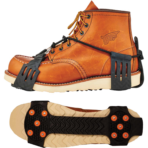 Crampons &agrave; glace ajustables TREX 6310, Acier au carbone, Traction Crampon, Moyen Distribution Industrielle GC