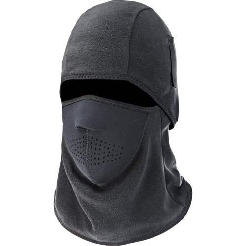 N-Ferno&reg; 6826 Two-Piece Balaclava, Fleece/Neoprene/Polyester, Black Distribution Industrielle GC