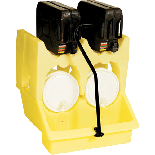Unit&eacute; mobile Mini-Racker, 31" lo x 29" la x 15,2" ha, 10 gal. US Capacit&eacute; Distribution Industrielle GC