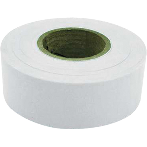 Rubans pour signalisation, 1,2" la x 300' lo, Blanc Distribution Industrielle GC