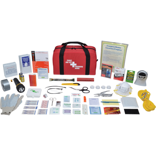 Trousse de premiers soins de luxe pour pr&eacute;paration aux situations d'urgence, Classe 2 Distribution Industrielle GC