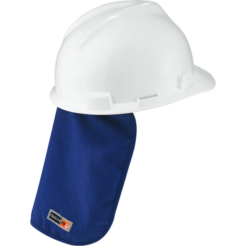 Chill-Its&reg; 6717FR Cooling FR Hardhat Pad & Neck Shade, Blue Distribution Industrielle GC