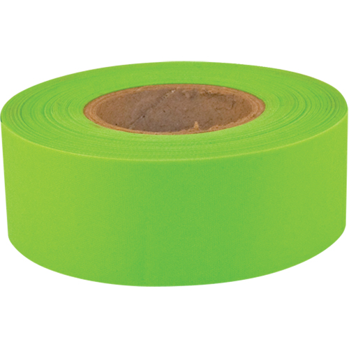 Sub-Zero Flagging Tape, 1.2" W x 150' L, Fluorescent Lime Distribution Industrielle GC