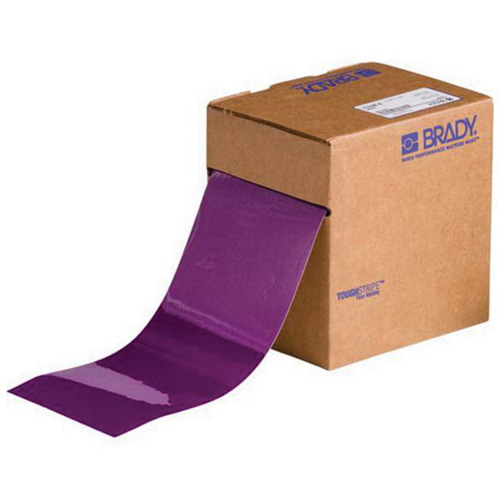 Ruban de marquage pour planchers ToughStripe, 4" x 100', Polyester, Mauve Distribution Industrielle GC