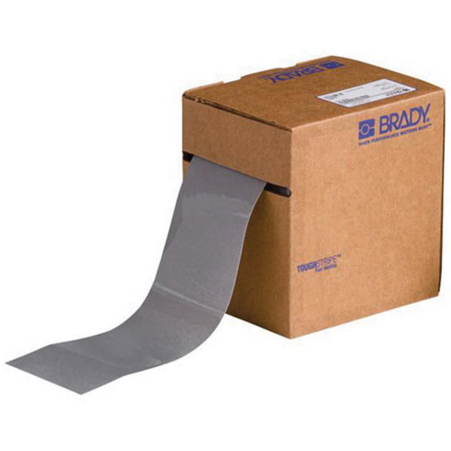 Ruban de marquage pour planchers ToughStripe, 3" x 100', Polyester, Gris Distribution Industrielle GC