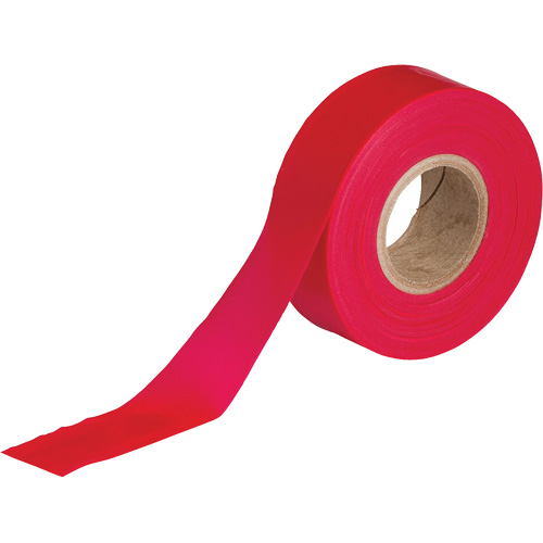 Flagging Tape, 1.188" W x 300' L, Red Distribution Industrielle GC