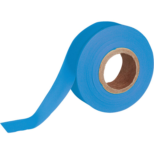 Ruban pour signalisation, 1,188" la x 150' lo, Bleu fluorescent Distribution Industrielle GC