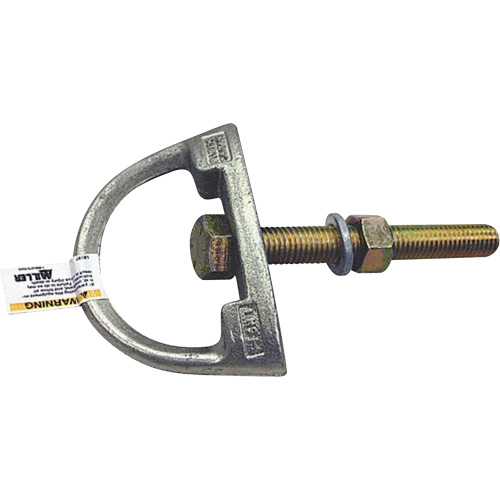 Sangle d'ancrage Miller avec avec quincaillerie, Anneau en D, Usage Permanent Distribution Industrielle GC