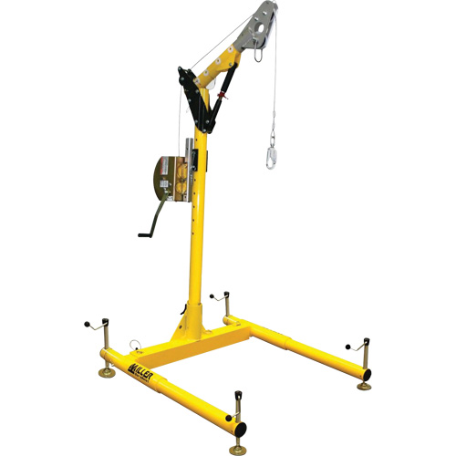 4-Piece Hoist System with Manhandler Hoist/Winch Distribution Industrielle GC