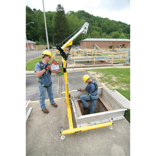 4-Piece Hoist System with Manhandler Hoist/Winch Distribution Industrielle GC
