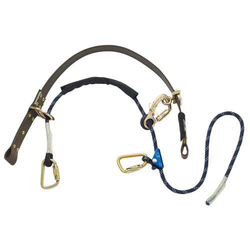 Dispositif &agrave; cordage pour escalade de poteau Cynch-Lok Distribution Industrielle GC