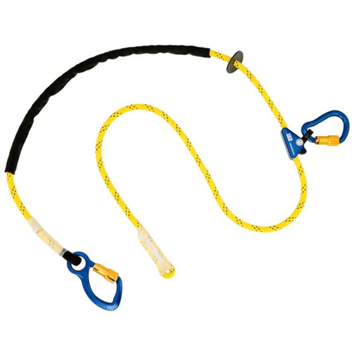 Longe ajustable pour grimpeur, 1 branches, 8', Classe CSA A, Nylon Distribution Industrielle GC