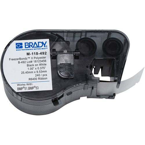 Low Temperature Label Maker Cartridge, Black Distribution Industrielle GC