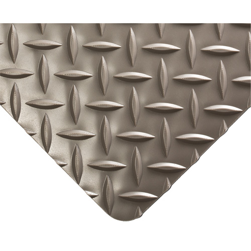 Tapis no 385, Couloir, 2' x 75' x 3/16", Gris Distribution Industrielle GC