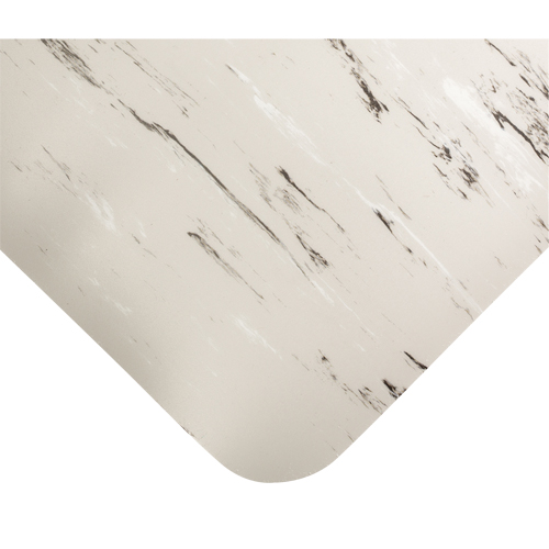 Tapis antimicrobiens Tile-Top Select no 494, Lisse, 2' x 10' x 1/2", Gris, PVC Distribution Industrielle GC