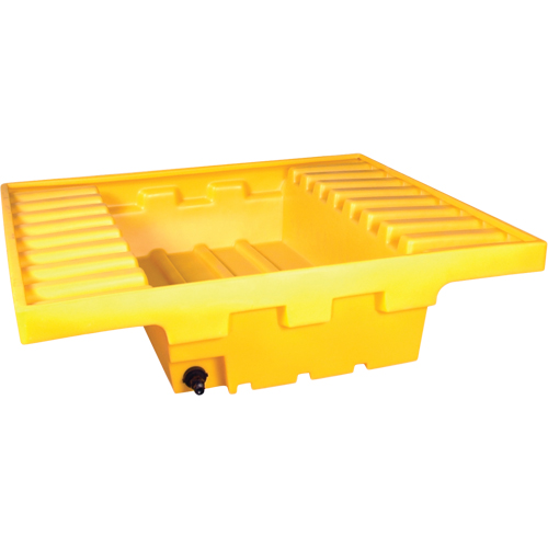 Contenant de confinement Ultra-Rack Sump, 51,5'' lo x 51,5'' la x 12" ha, 66 gal. US Capacit&eacute; Distribution Industrielle GC