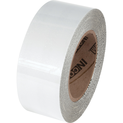 Tuff Mark&reg; Floor Marking Tape, 4" x 100', Polyester, White Distribution Industrielle GC