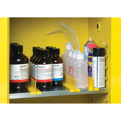 Shelf Dividers for Safety Cabinet Shelves Distribution Industrielle GC