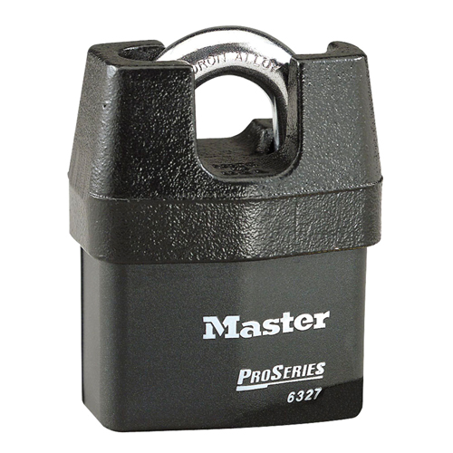 Cadenas prot&eacute;g&eacute; ProSeries, Noir, Cl&eacute;s diff&eacute;rentes, Acier lamin&eacute;, Largeur de 2-5/8" Distribution Industrielle GC