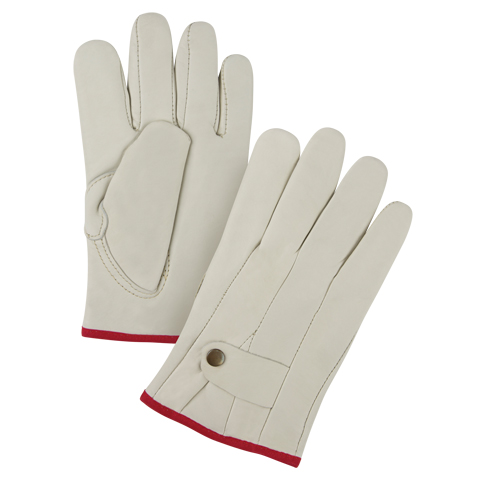 Gants de cordeur de premi&egrave;re qualit&eacute;, Petit, Paume Cuir fleur de vache Distribution Industrielle GC
