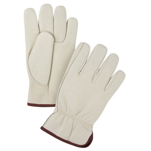 Gants de conducteur de premi&egrave;re qualit&eacute;, Grand, Paume en Cuir fleur de vache Distribution Industrielle GC