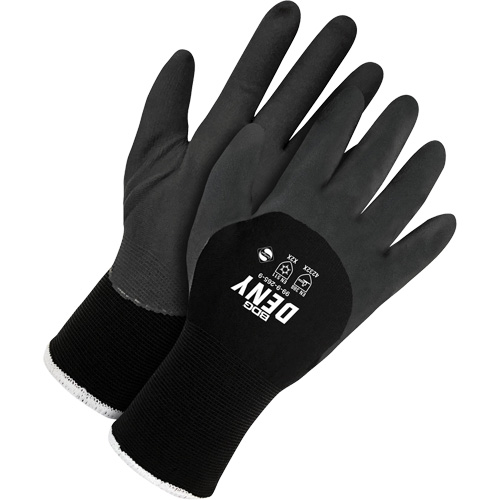 Gants synth&eacute;tiques, 10, R&ecirc;vetement Mousse de nitrile, Calibre 15, Enveloppe en Nylon/Acrylique Distribution Industrielle GC