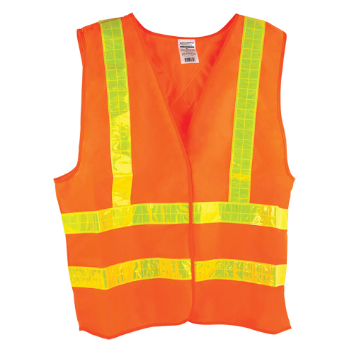 Veste de circulation Dynamic, Orange haute visibilit&eacute;, Moyen, Polyester Distribution Industrielle GC