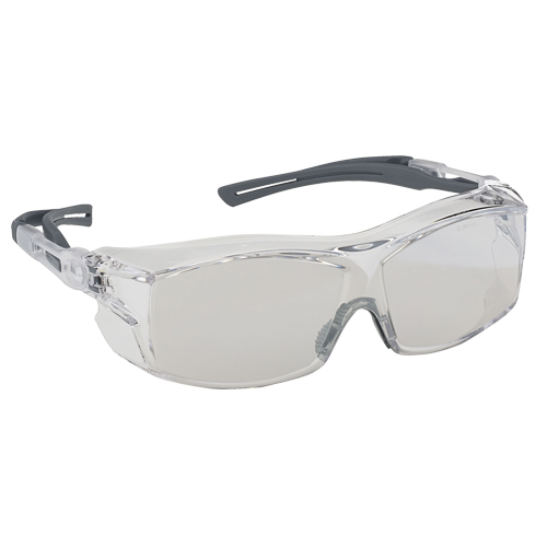 Lunettes de s&eacute;curit&eacute; s&eacute;rie Extra OTG Dynamic, Lentille Miroir int&eacute;rieur/ext&eacute;rieur, Antibu&eacute;e/Anti-&eacute;gratignures, ANSI Z87+/R&eacute;pond ou surpasse la norme CSA Z94.3 Distribution Industrielle GC