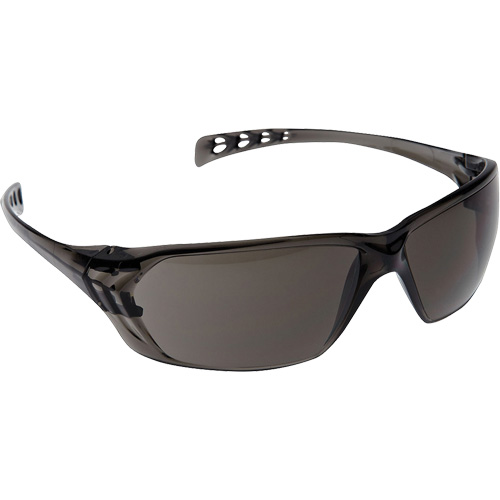 Dynamic Solus Safety Glasses, Smoke Lens, Anti-Scratch/Anti-Static, ANSI Z87+/Meets/Exceeds CSA Z94.3 Distribution Industrielle GC