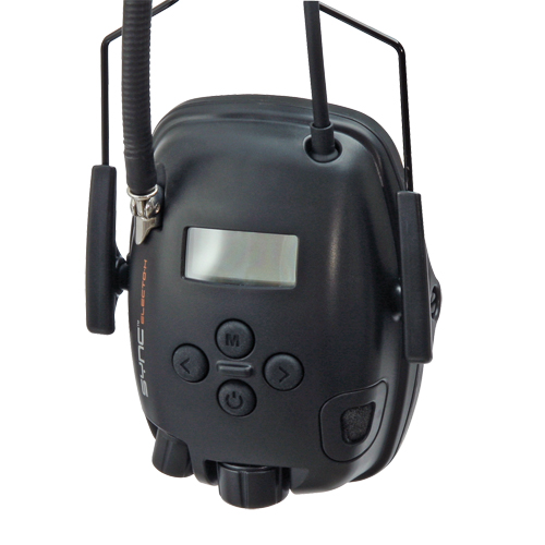 Howard Leight Sync Electo-H Helmet Earmuffs, Cap Mount Style, 30 dB Distribution Industrielle GC